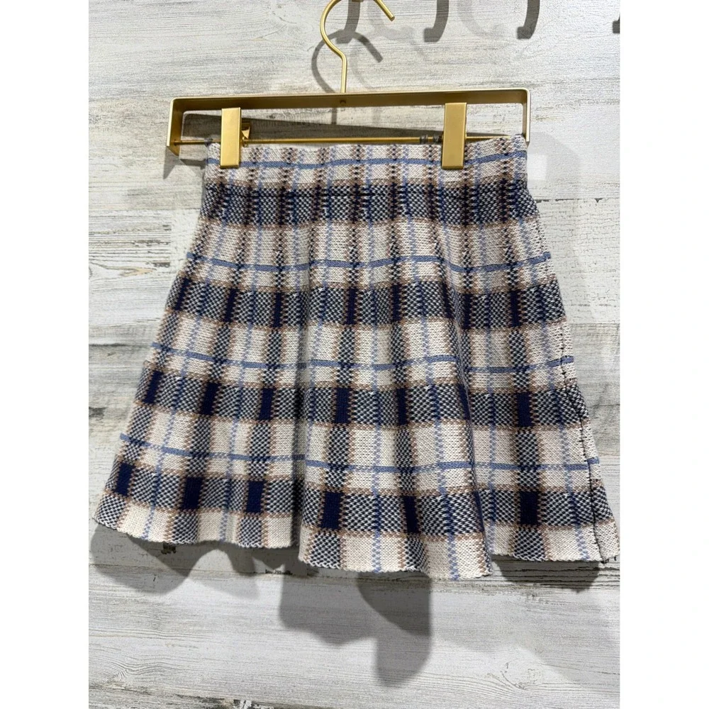 Draper James Old Navy Skirt Bundle Girls 6 Green Plaid Corduroy Preppy EUC